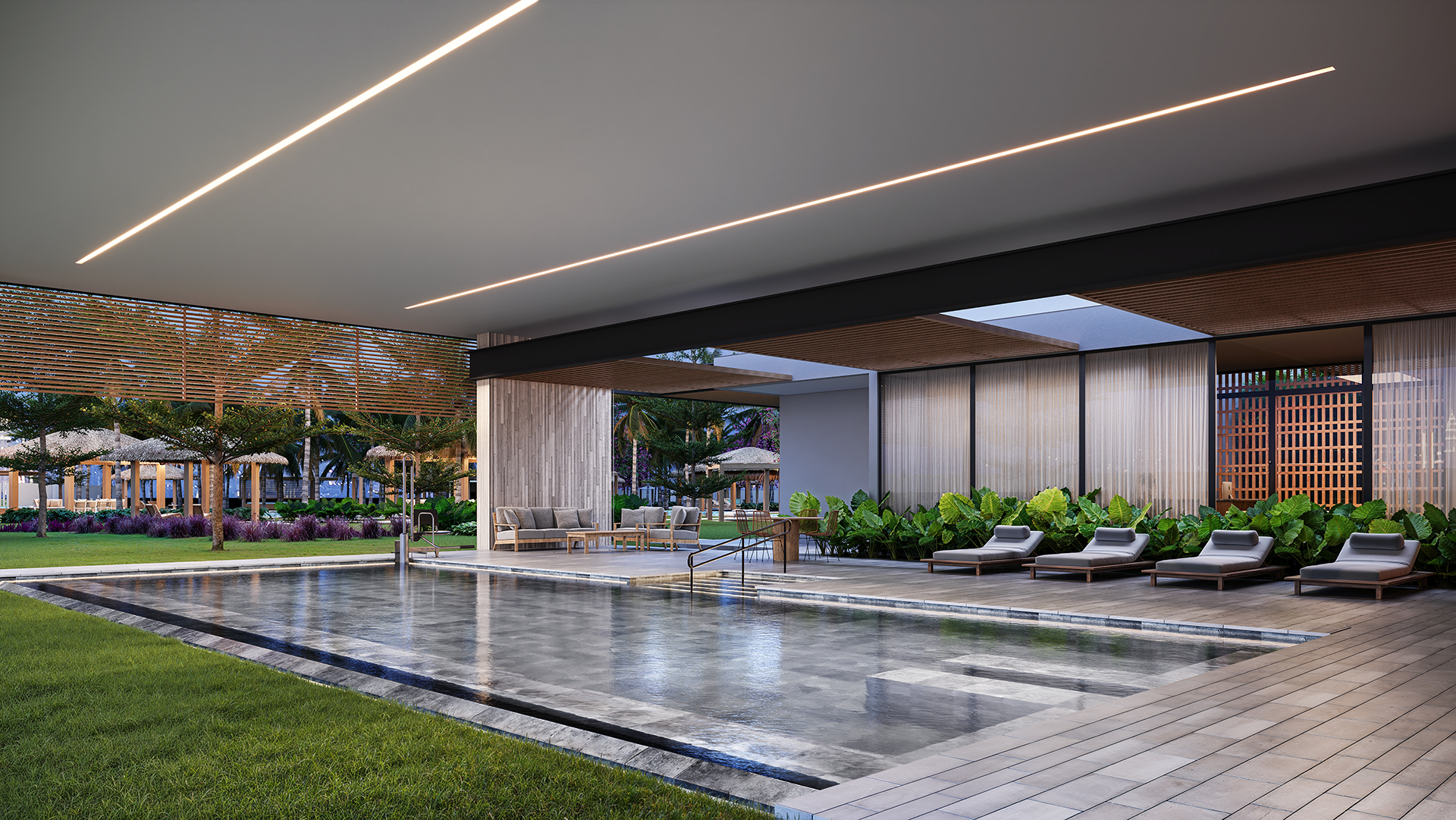 Piscina Aquecida Coberta